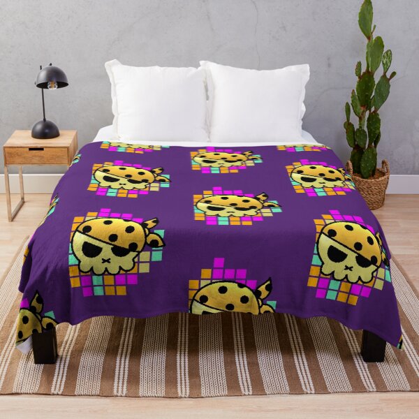 Item preview, Pixel Skull Pirate Bandana 8-Bit Neon designed and sold by AstronautMerch.