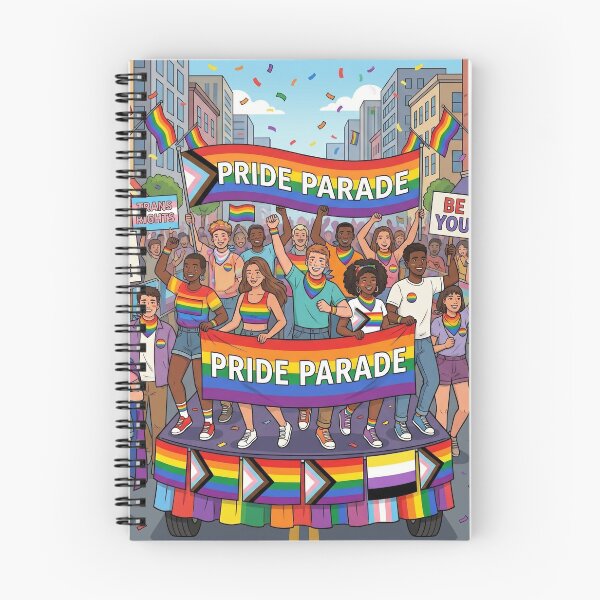Item preview, Pride Parade LGBTQ+ Rainbow Flag Equality Celebration designed and sold by sundardesigns.