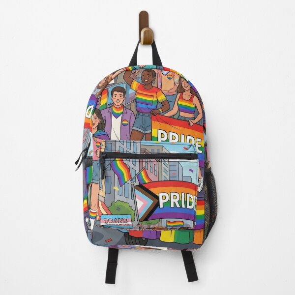 Item preview, Pride Parade LGBTQ+ Rainbow Flag Equality Celebration designed and sold by sundardesigns.