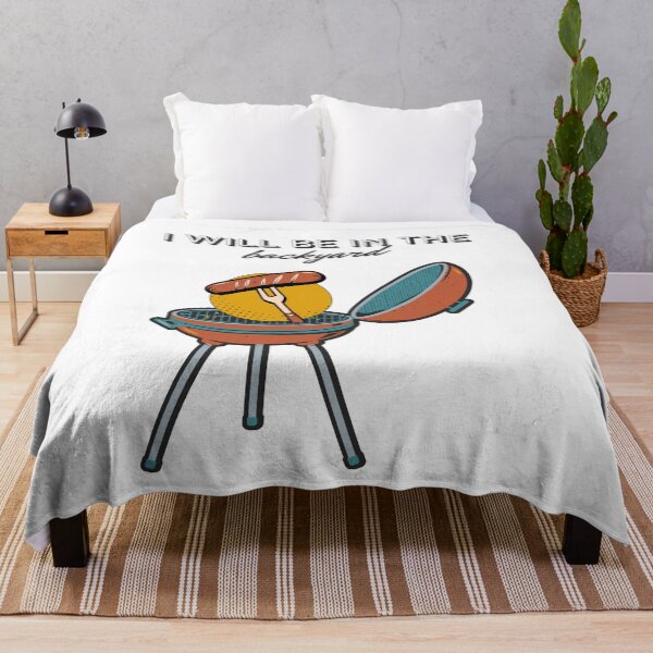 Item preview, bbq dad i will be in the backyard fathers day designed and sold by sydney-syder.