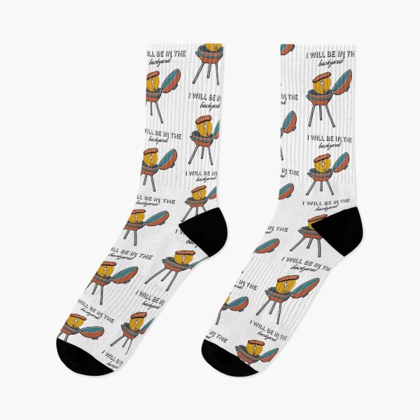 Item preview, bbq dad i will be in the backyard fathers day designed and sold by sydney-syder.
