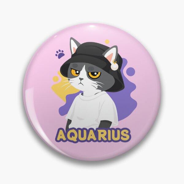 Artikelvorschau, Wassermann-Grumpy-Cat entworfen und verkauft von Kau_eunoia_arte.