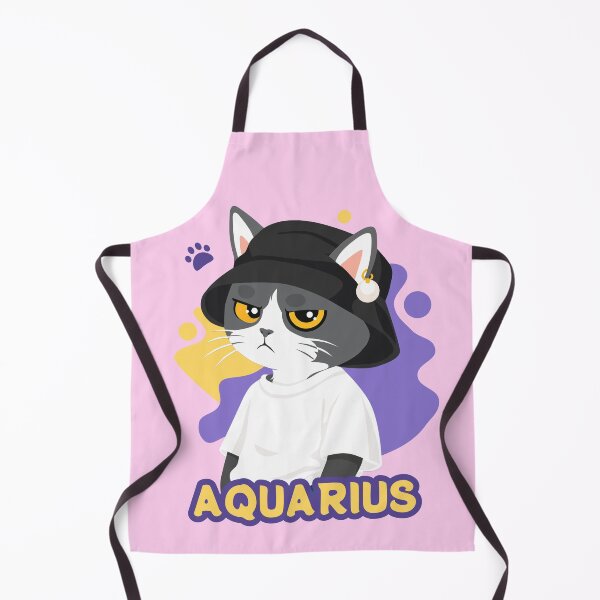 Item preview, Aquarius Grumpy Cat designed and sold by Kau_eunoia_arte.