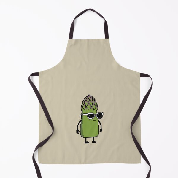 Item preview, Asparagus green Pixel designed and sold by White Rim Mates.