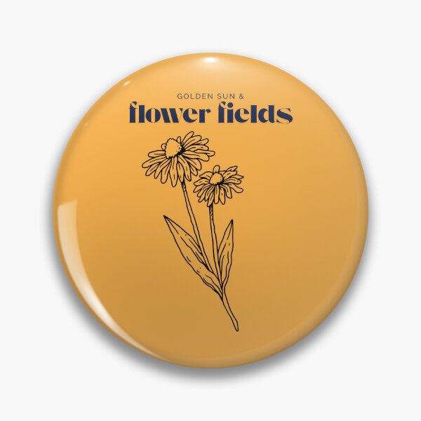 Item preview, Golden Sun & Flower Fields designed and sold by The ADW Studium.
