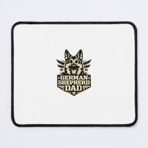 Item preview, German Shepherd Dad Military Style designed and sold by SugarSketch by VanshShristi.
