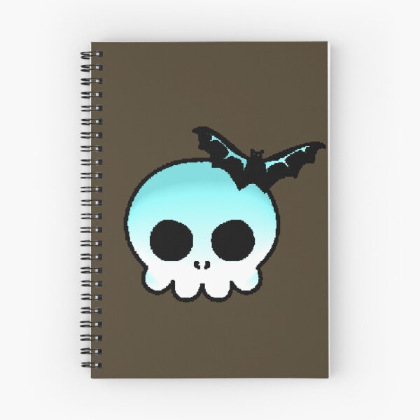 Item preview, Pixel Skull Ice Cyan Spooky Minimal designed and sold by AstronautMerch.