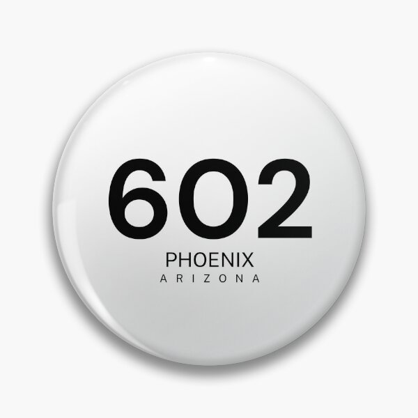 Item preview, 602 Phoenix Arizona Minimalist Area Code designed and sold by Paper Drip.
