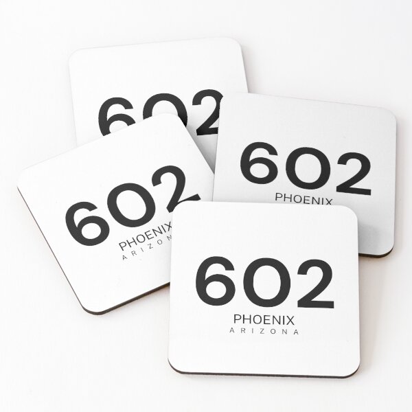 Item preview, 602 Phoenix Arizona Minimalist Area Code designed and sold by Paper Drip.