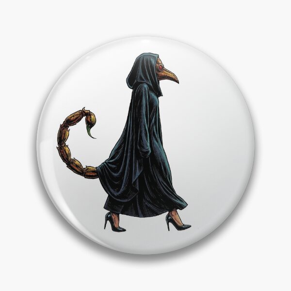Item preview, Plague Doctor Scorpion Hybrid Dark Surreal Art designed and sold by MGNT777.