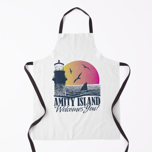 Item preview, Jaws Amity Island Sunset Welcome Poster Graphic Today designed and sold by NatividadNastas.