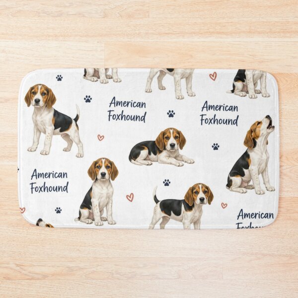 Item preview, American Foxhound Pattern designed and sold by Wags & Tails.