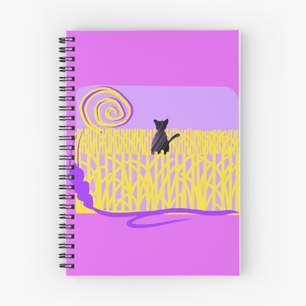 Item preview, Wheat field with black cat designed and sold by acreació.