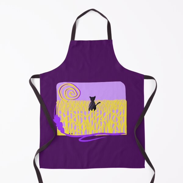 Item preview, Wheat field with black cat designed and sold by acreació.