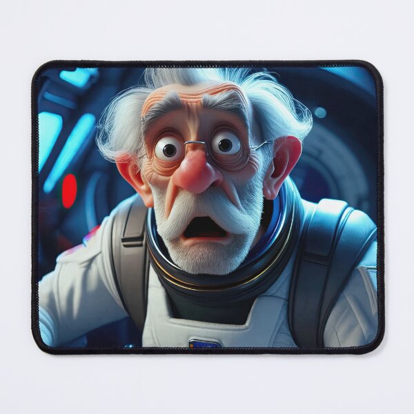 Item preview, old man in a space ship designed and sold by Colin Bentham.
