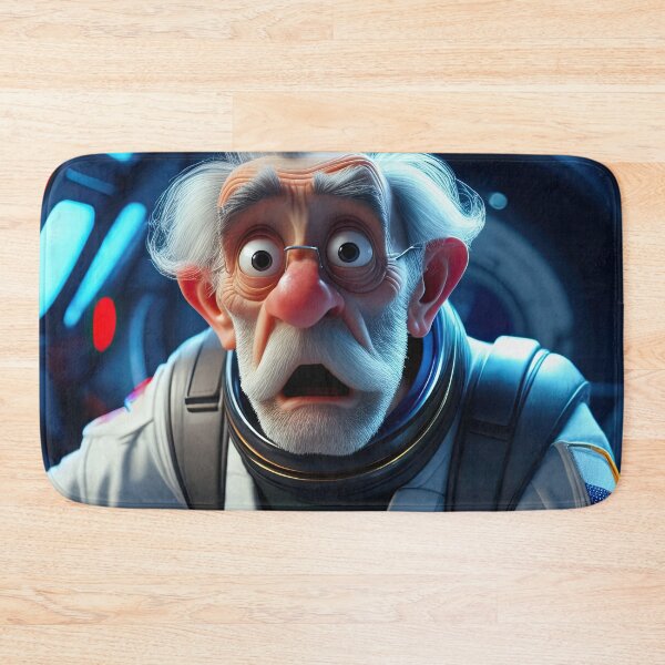 Item preview, old man in a space ship designed and sold by Colin Bentham.