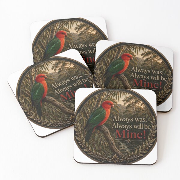 Item preview, King Parrot - Always was, Always will be Mine! designed and sold by Kirrindy Designs.