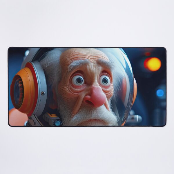 Item preview, old man in a space ship designed and sold by Colin Bentham.