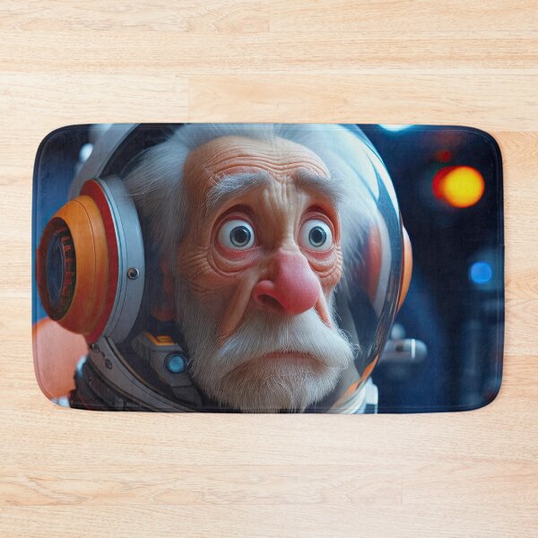 Item preview, old man in a space ship designed and sold by Colin Bentham.