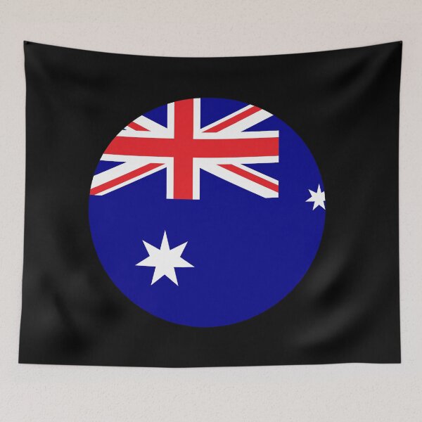 Item preview, Australia Circle Flag designed and sold by shitpostee.