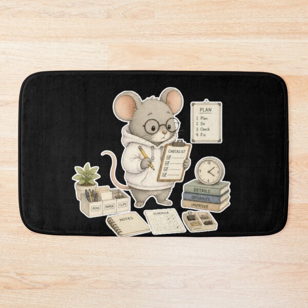 Item preview, Productivity Virgo Mouse Academic Study Planner Aesthetic designed and sold by AMS.