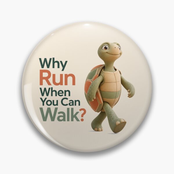 Item preview, Why run when you can walk designed and sold by CornershopTee.
