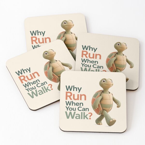 Item preview, Why run when you can walk designed and sold by CornershopTee.
