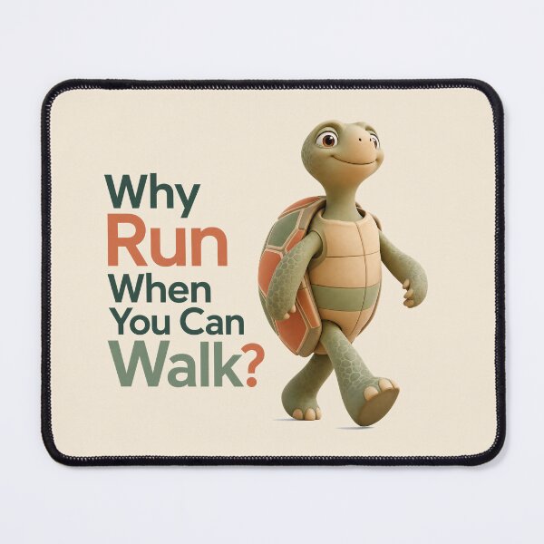Item preview, Why run when you can walk designed and sold by CornershopTee.