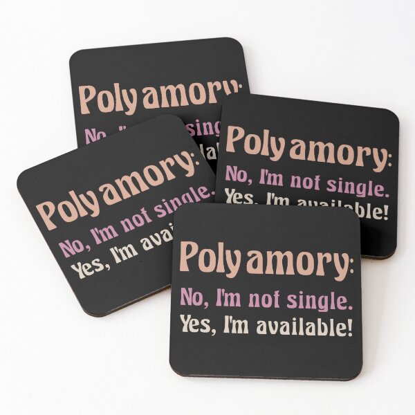 Item preview, Polyamory: Yes, I'm Available! designed and sold by LeatherRebel75.