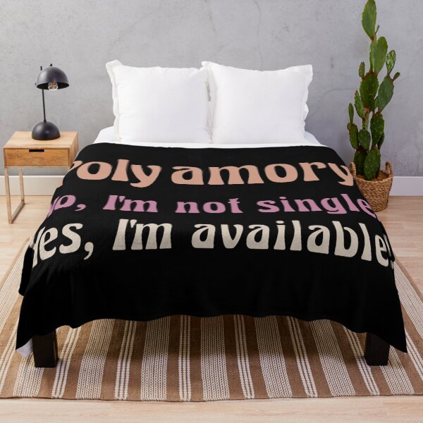 Item preview, Polyamory: Yes, I'm Available! designed and sold by LeatherRebel75.