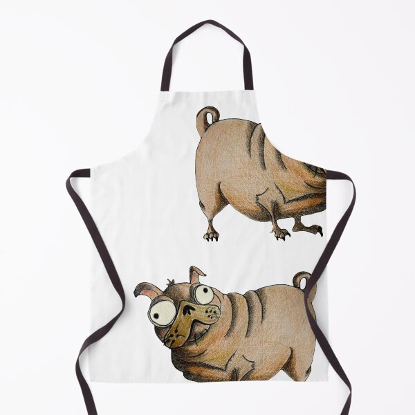 Item preview, Pair of pug pups designed and sold by Glenbobagins.