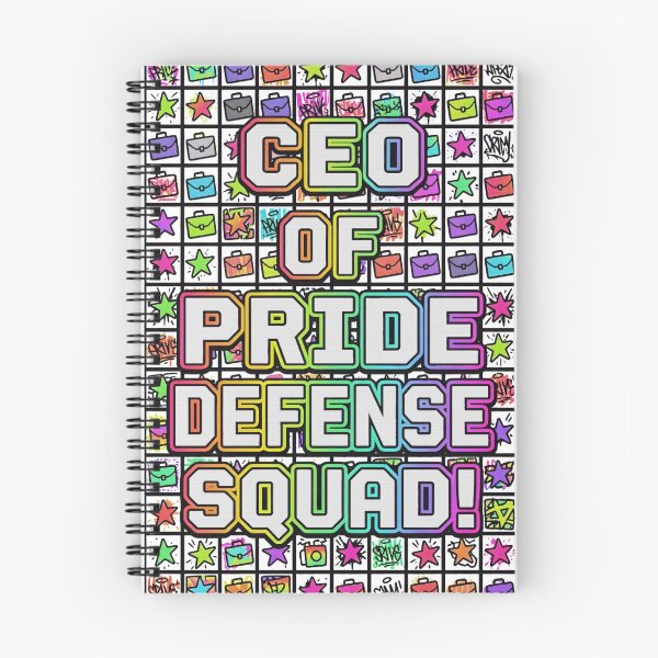 Item preview, CEO of Pride Defense Squad designed and sold by Dhenin Studio.