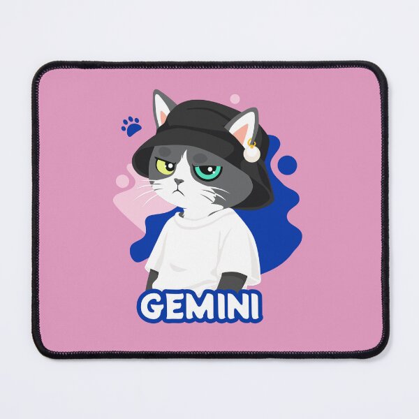 Item preview, Gemini Grumpy Cat designed and sold by Kau_eunoia_arte.