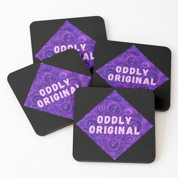 Item preview, Oddly Original - Purple Abstract Indie Aesthetic Design designed and sold by PatykArt.