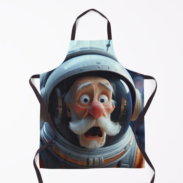 Item preview, old man in a space ship designed and sold by Colin Bentham.