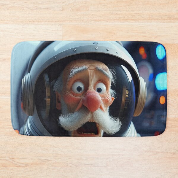 Item preview, old man in a space ship designed and sold by Colin Bentham.