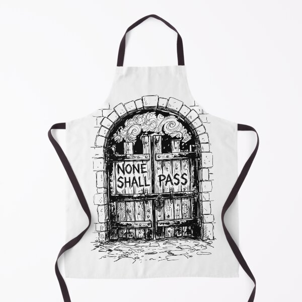 Item preview, Fortress Gate Sentinel - Dark Medieval designed and sold by bapupa.