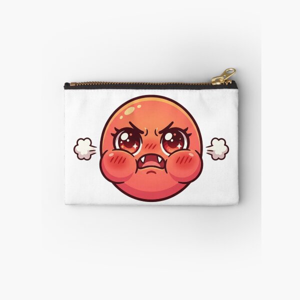 Item preview, Cute Angry Steaming Face Fangs Emoji designed and sold by Tom-Riley.