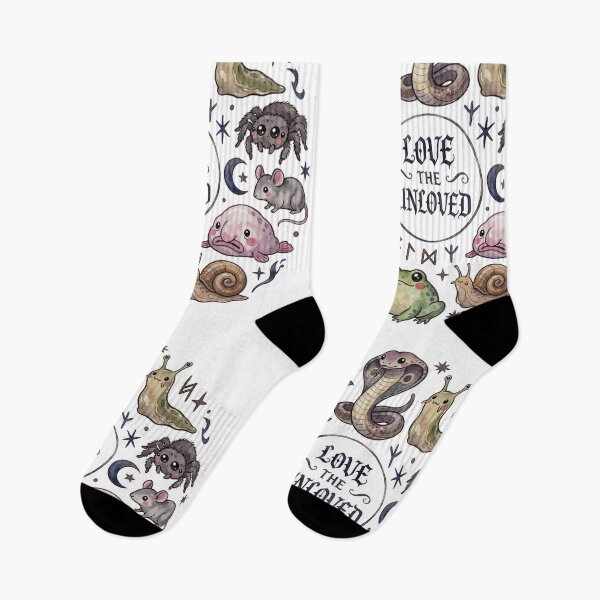 Item preview, Love the Unloved Cute Gothic Creatures Watercolor Animal Art | Bat Snake Frog Spider and Oddities Design designed and sold by Anastasiia Yurevych.