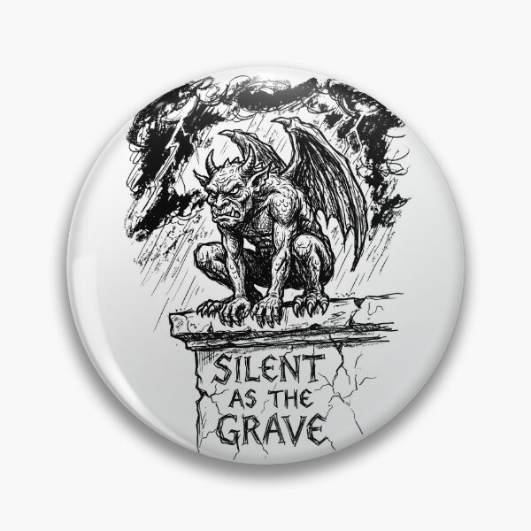 Item preview, Gargoyle Stone Vigil - Dark Medieval Art designed and sold by bapupa.