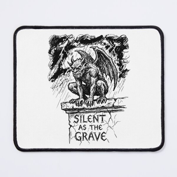 Item preview, Gargoyle Stone Vigil - Dark Medieval Art designed and sold by bapupa.