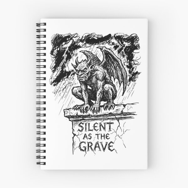Item preview, Gargoyle Stone Vigil - Dark Medieval Art designed and sold by bapupa.