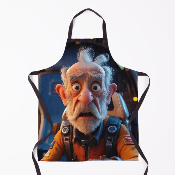 Item preview, old man in a space ship designed and sold by Colin Bentham.