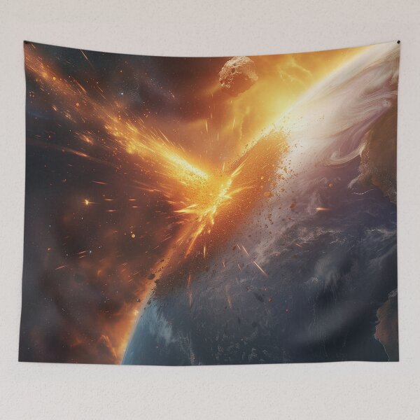 Item preview, Meteor Impact On Earth designed and sold by QuantumDrift.