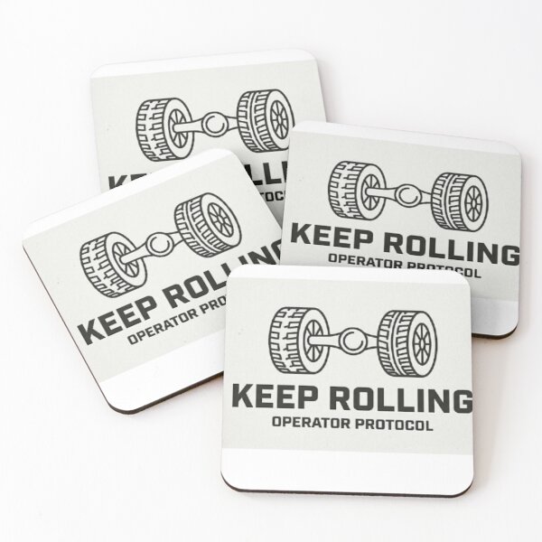 Item preview, Keep Rolling Operator Protocol Design designed and sold by BoldConcept43.