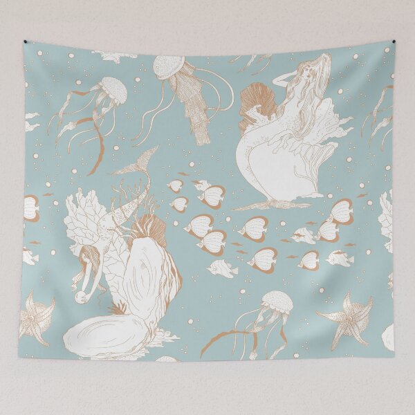 Item preview, Saltwater Sirens designed and sold by jackiebdraws_duex.