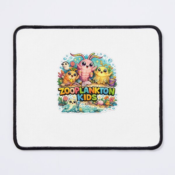 Item preview, Zooplankton Kids Sticker | Cute Ocean Science Cartoon Marine Life Design designed and sold by Deepstudio09.