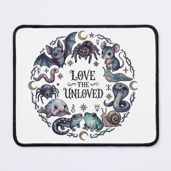 Item preview,  Love the Unloved Cute Gothic Creatures Watercolor Animal Art | Bat Snake Frog Spider and Oddities Design designed and sold by Anastasiia Yurevych.