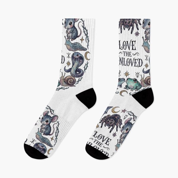 Item preview,  Love the Unloved Cute Gothic Creatures Watercolor Animal Art | Bat Snake Frog Spider and Oddities Design designed and sold by Anastasiia Yurevych.