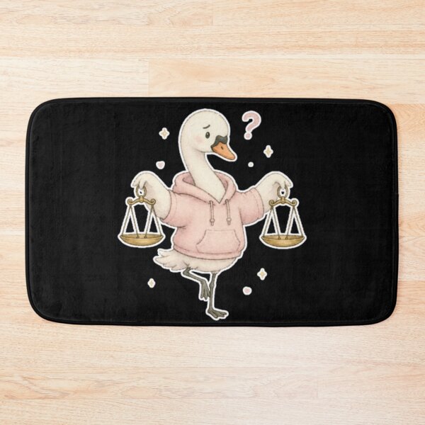 Item preview, Indecisive Libra Swan Balancing Scales Pink Hoodie designed and sold by AMS.